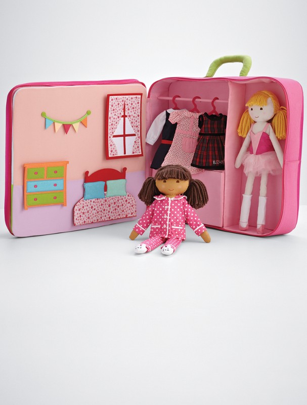 rag doll suitcase