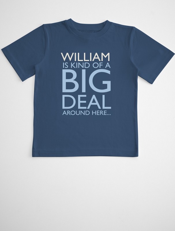 kind of a big deal boy's t-shirt