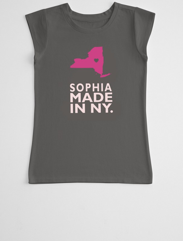 states girl's t-shirt