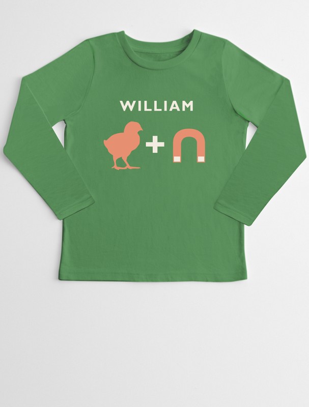 chick magnet kid's long sleeve t-shirt