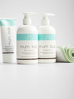 aden + anais mum bub natural skin care gift set