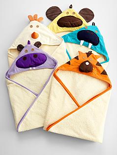 3 sprouts® baby hooded towel