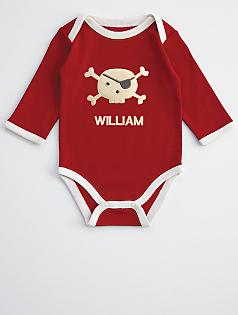 baby long sleeve one piece + patch