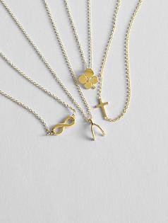 inspirational mini charm necklaces