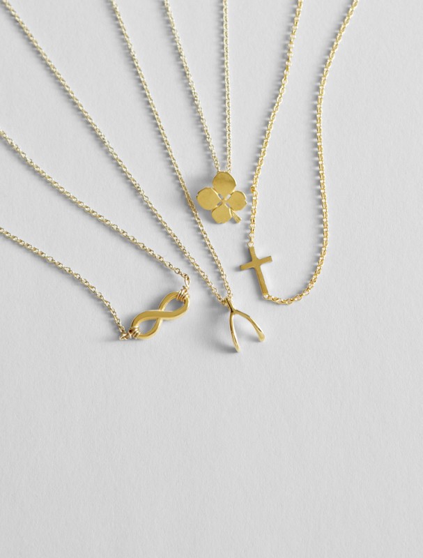 inspirational mini charm necklaces