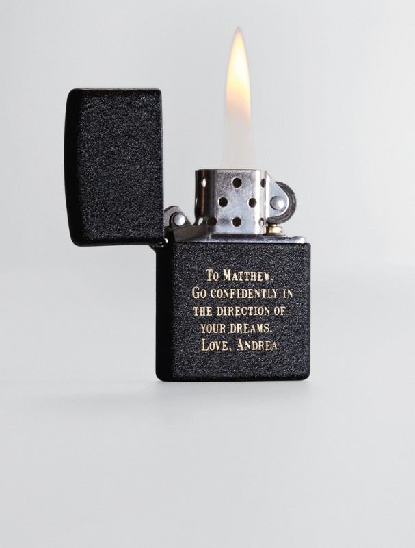 personalized WWII lighter