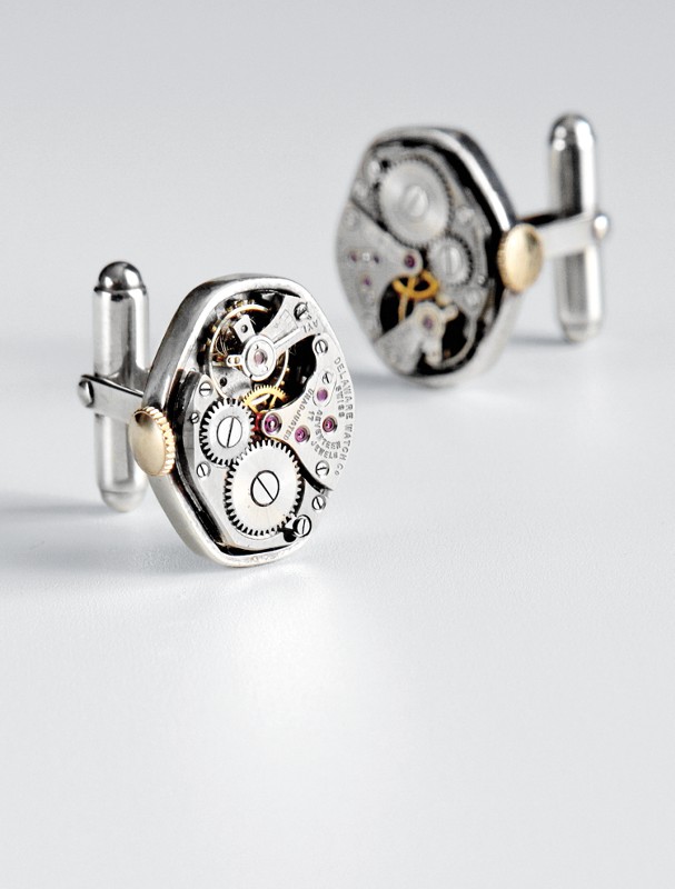 watch movement cuff links