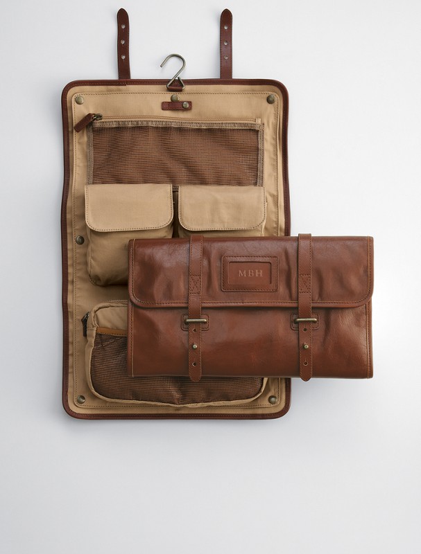 leather excursion travel case