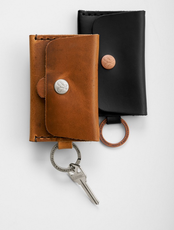 corter leather standard card wallet + snap