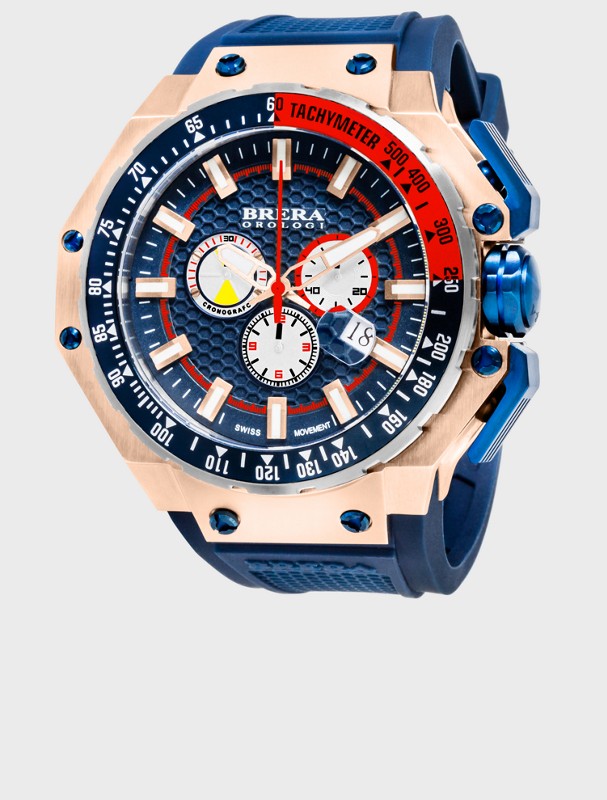 BRERA OROLOGI men's gran turismo watch