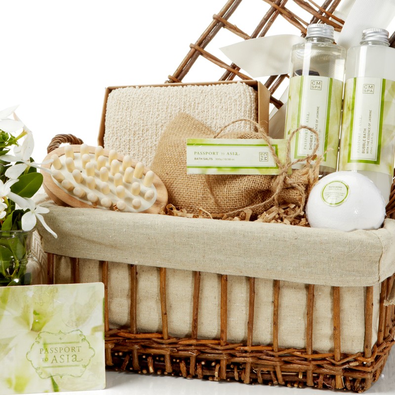 Passport to Asia Bath & Body Spa Basket