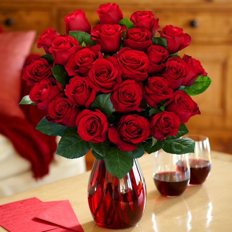 Two Dozen Red Roses