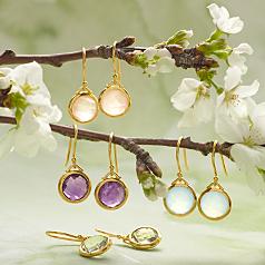 gemstone meaning earrings