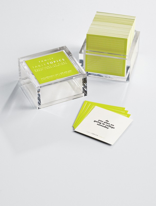 family conversation tabletopics