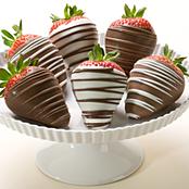 Full Half Dozen Gourmet Dipped Swizzled Berries