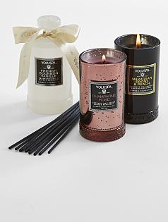 voluspa candle + diffuser set