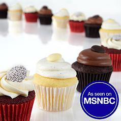 Chocolate, Vanilla, & Red Velvet Cupcakes - 12 Count