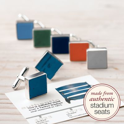 ballpark cuff links 