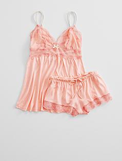 eberjey millie cami + short set