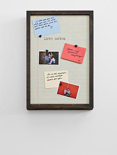 magnetic love notes board