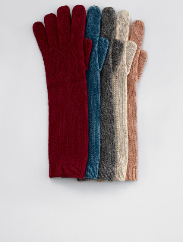 long cashmere gloves