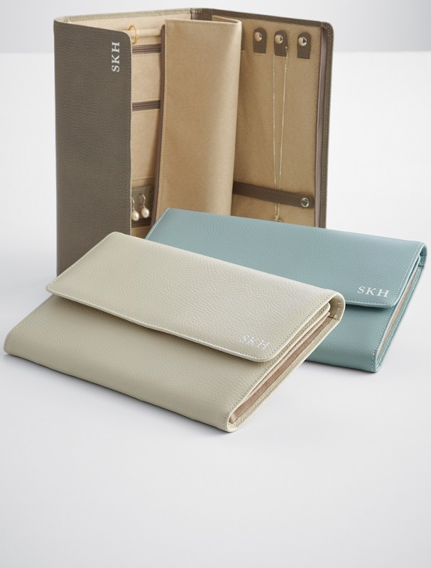 leather jewelry portfolio