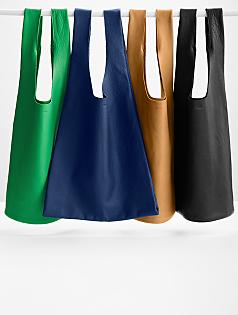 baggu leather bag