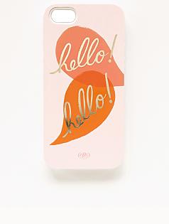 hello conversation iphone 5 case