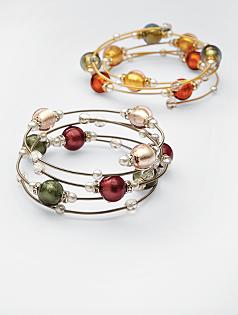murano glass beads bracelet