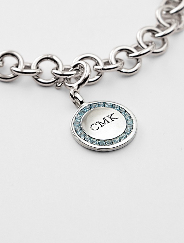 classic birthstone charm bracelet