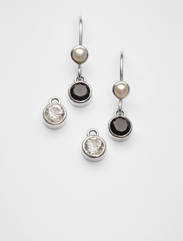 classic interchangable earrings