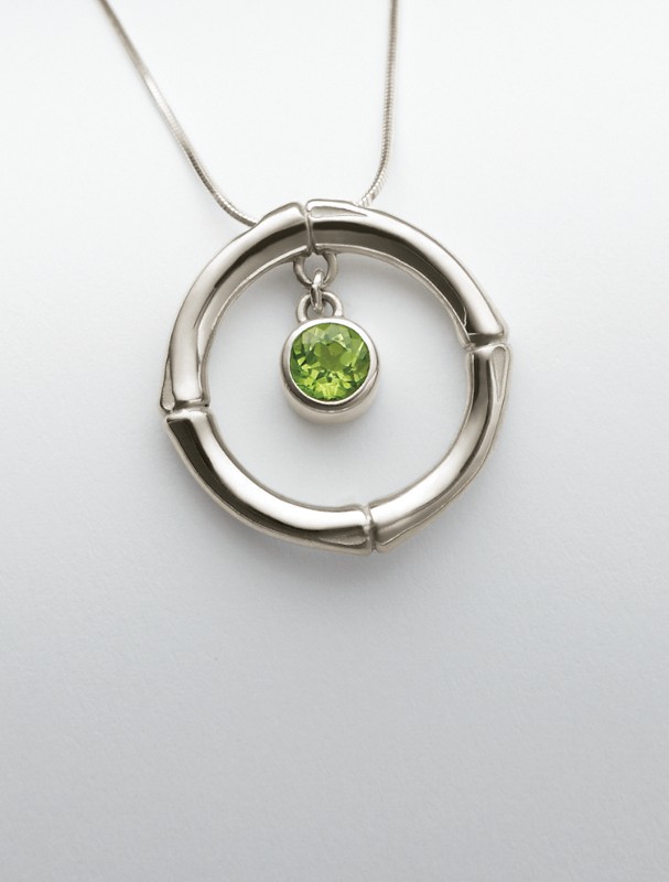 good fortune necklace – silver