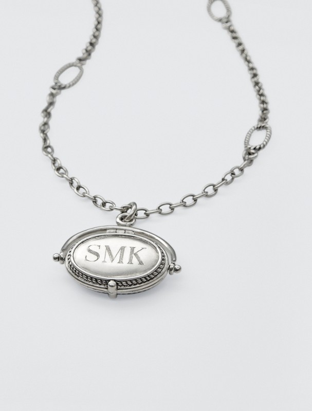 artisan locket necklace