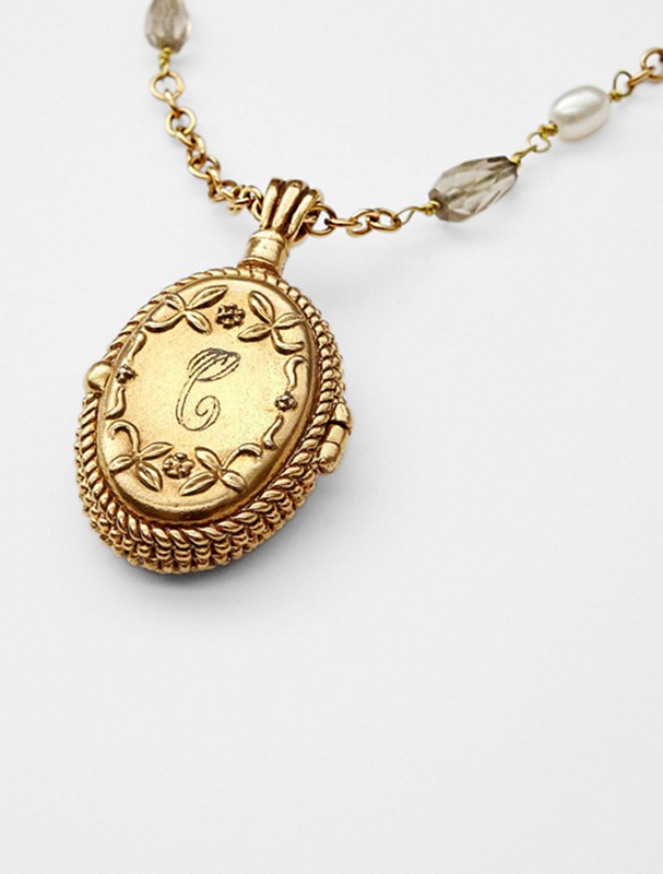 locket swivel necklace