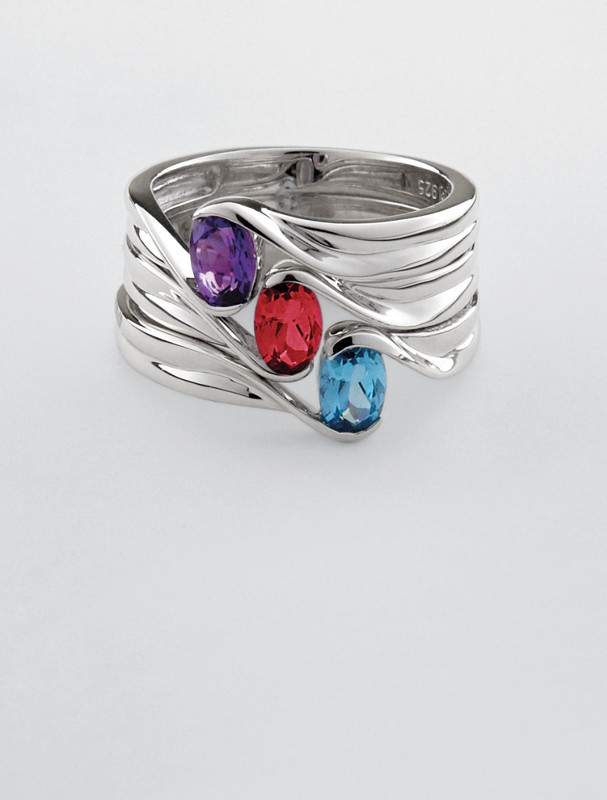 stackable birthstone rings