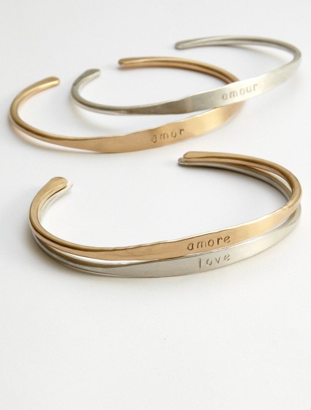 artisan languages of love bracelet