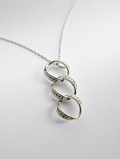 generations diamond necklace