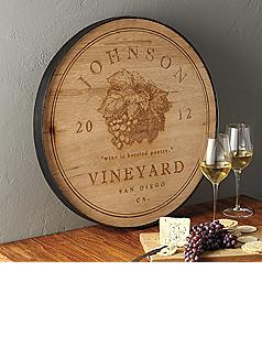 personalized wine cellar sign