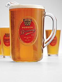  personalized bulldog pitcher