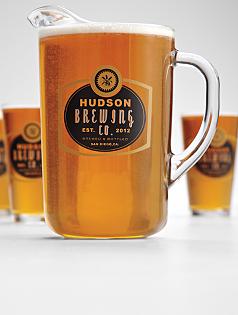 personalized barley pitcher 