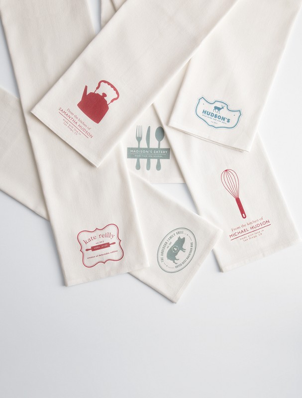 personalized kitchen towel