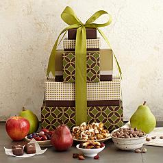 Fruits, Nuts & Candy Tower                              