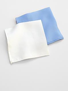zb savoy silk pocket square set