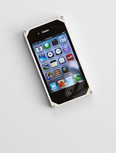 exovault silver aluminum iphone 5 case