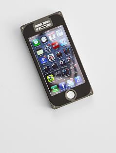 exovault grey aluminum composite iphone 5 case
