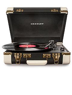 portable turntable + mp3 audio system