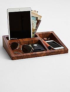 wood tray valet
