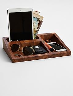 wood tray valet