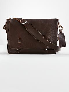 leather messenger bag