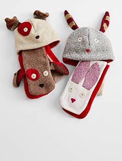 cate & levi scarf + hat